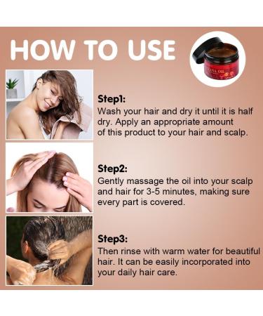 ACWOO Raw Batana Oil for Hair Growth 120ML Organic Batana Oil Pure & Natural Batana Oil for Healthier Thicker Fuller Hair Eliminate Hair Split Ends Repairs Damaged Hair for Men & Women - Buy Online on GoSupps.com