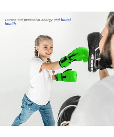 Groofoo Children's Boxing Gloves - 4oz & 6oz for Ages 3-14 | Perfect for Sparring Training MMA Muay Thai & Kickboxing - Buy Online on GoSupps.com