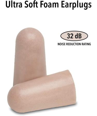 Mack's Ultra Soft Foam Earplugs - 32dB NRR 12 Pairs for Sleep Travel Concerts & More | Comfortable Noise Reduction | Made in USA - Buy Online on GoSupps.com