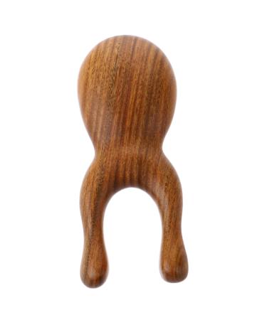 Plafope comb from green sandalwood massage accessories hair massage device portable head massage device practical head massage device.