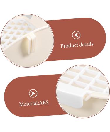 POPETPOP 2pcs Rabbit Triangle Potty Toilet Pets Pet Pan for Animal Small Animal Litter Pet Cage Abs White 25.00X19.00X10.00CMx2pcs Whitex2pcs - Buy Online on GoSupps.com