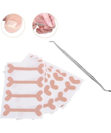 Ingrown Toenail Patch Nail Picker Pedicure Tool 20 Adhesive Stickers Toenail Correction Relief Prevention Suitable for Ingrown Thick Nails - Buy Online on GoSupps.com