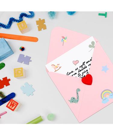 Sticker Baby Album - 180+ Motif Transparent Stickers for Kids | Perfect Photo Album & Scrapbook Accessories | Ideal Baby Party Gift - Buy Online on GoSupps.com