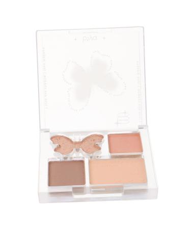 NOLITOY Eyeshadow Case Pink Plastic Makeup Pallet Makeup Palette Brown Eyeshadow