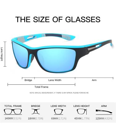 Shop Hemens Polarized Sports Sunglasses for Men & Women | UV400 Protection for Cycling Driving Fishing & Golf - Buy Online on GoSupps.com