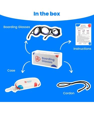 Motion Sickness Glasses - Original Anti-Nausea Technology - Fast and Natural Relief - Black - Buy Online on GoSupps.com