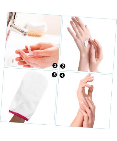 Beavorty 1 Pair waxing gloves Paraffin Manicure Mitt Dry Skins hand mitts wax warmer gloves nail tech accessories Cloth Mitts Paraffin Heated SPA Mittens heater thicken towel 27.5X24.5cm Red - Buy Online on GoSupps.com