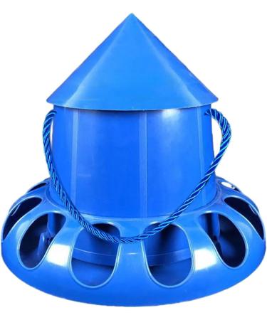 IEUDNS Chicken Feeder Portable Large Capacity Farm Automatic Bird Feeding Bucket Pigeon Feeder for Budgie Hen Quail Pigeon Geese - Buy Online on GoSupps.com