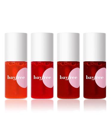 FVQUHVO Lightweight Lip Tint Stain Set - 4 Mini Liquid Lipsticks for Long-lasting and Moisturizing Wear - Buy Online on GoSupps.com
