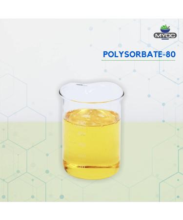 MyOC Polysorbate 80 Liquid (120ml) - CGMP Quality Emulsifier for Cosmetics Surfactant & Lotion Crafting - No Falsifications International Shipping - Buy Online on GoSupps.com