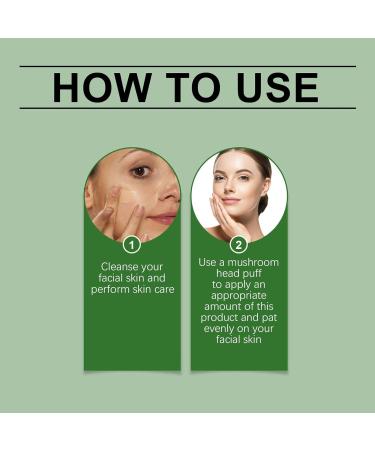 CC Foundation Cream - Moisturizing Complexion Concealer | CC Mattifying Air Cushion Cream for Sensitive Oily Skin - Daily Touch-Up - Buy Online on GoSupps.com