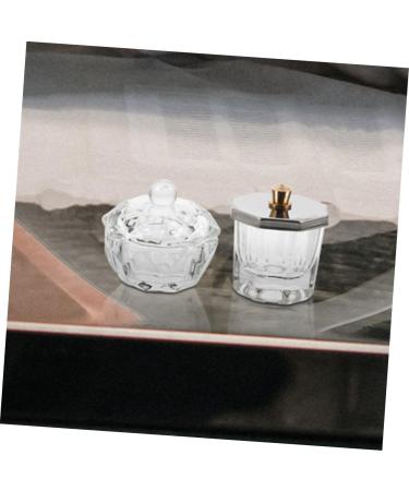 VINTORKY Nail Cup Nail Dish Cup Nail Liquid Holder Acrylic Nail Supplies Dappen Dish for Acrylic Nails Nail Dappen Dish Acrylic Nail Tools Manicure Nail Dish Saucer Cup Toning Glass - Buy Online on GoSupps.com