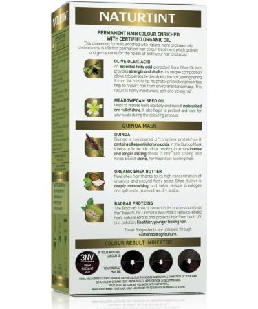 Naturtint Permanent Hair Colour 3NV Deep Radiant Red - Ammonia Free, Long-Lasting, Grey Coverage - Buy Online on GoSupps.com