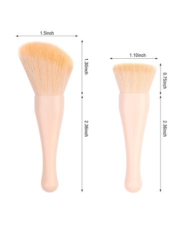 Yoseng Travel Makeup Brush Set - 5pcs Mini Cosmetic Brushes Kit with Mirror Case - Portable Pink Makeup Essentials for International Shipping - Buy Online on GoSupps.com