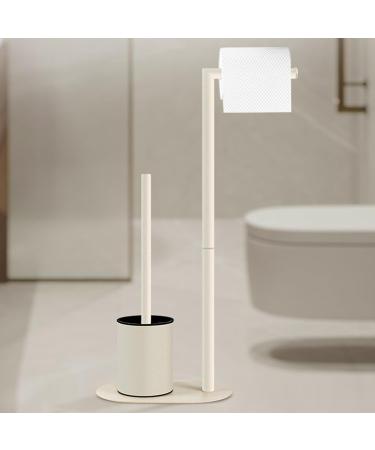 Space Saving Toilet Papers and Brush Holder Sturdy Stainless Steel with Brushed Finish for Contemporary Bathrooms - Buy Online on GoSupps.com