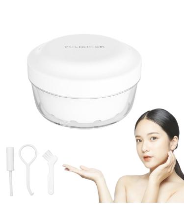 Dmjjsd brnal dose of leakproof prosthesis box denture box with sieve sustainable soakable prosthetic dose denture cleaner denture container for dentures and braces