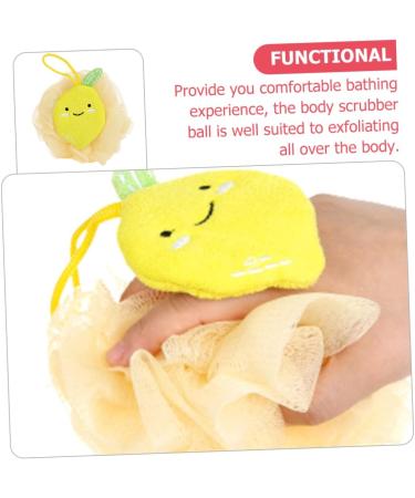 Toyvian Bath Ball Loofah Dish Sponge Set for Kids | Shower and Bathing Sponge for Gentle Cleaning and Exfoliation - Buy Online on GoSupps.com