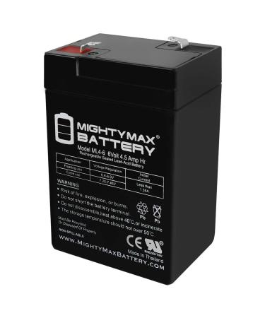 Mighty Max Battery 6V 4.5AH Replacement Battery for LC-R064R2CH