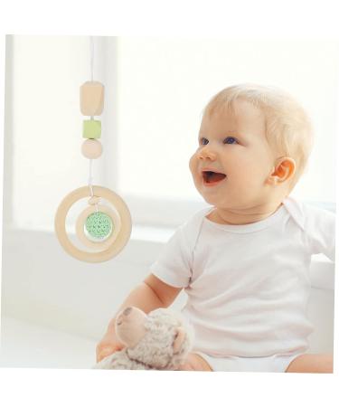 Totority 4pcs Baby Gym Hanging Toy Set - Nursery Decor & Exercise Equipment for Kids | Green, 26X8.5CM - Buy Online on GoSupps.com