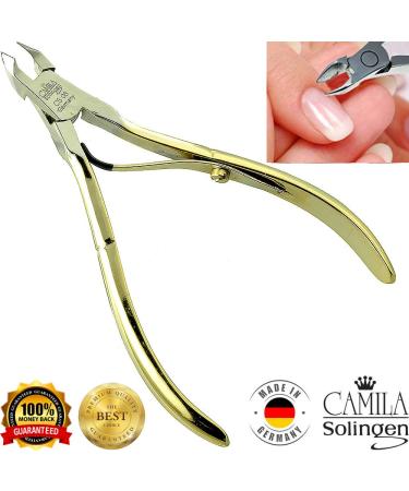Camila Solingen CS08 Professional Nail Cuticle Trimmer from Germany - Stainless Steel, Anti-Corrosive, 5mm Blade for Manicure and Pedicure - Buy Online on GoSupps.com