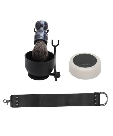 BROLEO Men's Cutting Tool Beard Grooming Kit - Stylish Holder Foam Bowl & Sharpening Cloth for Home Grooming - Buy Online on GoSupps.com