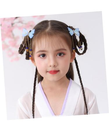 GALPADA 3 Pairs Hanfu Butterfly Headdress Metal Hair Clips Hanfu Hair Accessories for Metallic Hair Clips Metal Hair Claw Clips Hair Barrettes Tiara Child Hairpin Alloy Girl - Buy Online on GoSupps.com