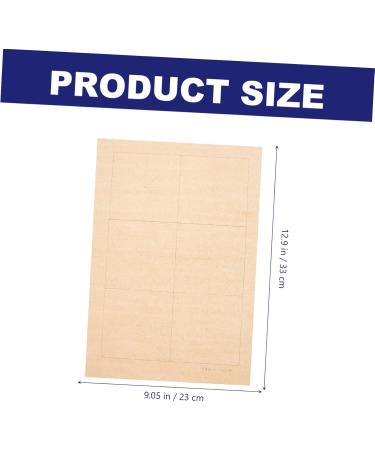 NUOBESTY Rice Paper 100 Sheets Grid Daily Lesson Paper Student Half-baked China Chinese Calligraphy Writing Paper As Shown 1 0.01X23X33CM - Buy Online on GoSupps.com