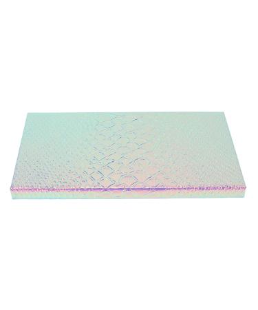 Magnetic Mermaid Empty Makeup Palette with Mirror | DIY Eyeshadow & Blush Set | Self-Adhesive Metal Stickers - Buy Online on GoSupps.com