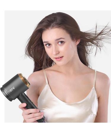 Negative Ion Hair Dryer Ionic Hair Dryer Professional with 4 Heat Settings Smooth Shiny Hair Fast Drying High Speed Hair Dryer for Home Travel (US Plug 110V) - Buy Online on GoSupps.com