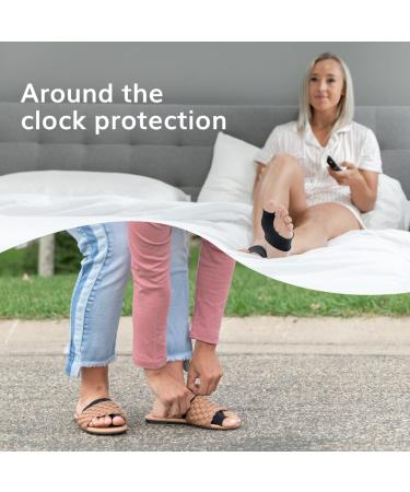 Bunion Corrector Brace with Copper Gel Pad for Day/Night Pain Relief - Hallux Valgus Treatment for Men and Women (S/M, 1 Pair) - Buy Online on GoSupps.com