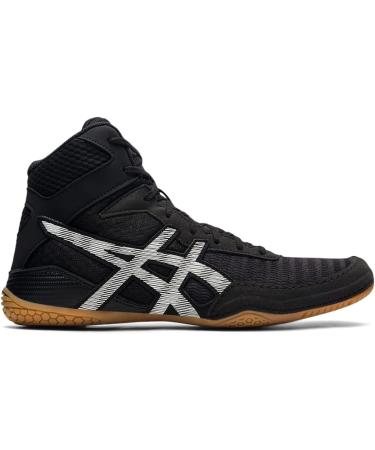 ASICS Men's Matcontrol 2 Wrestling Shoes 9.5 - Black/White | Top-Quality Wrestling Footwear - Buy Online on GoSupps.com