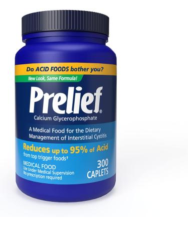 Prelief Acid Reducer Caplets, 300 Count 300 Count (Pack of 1)
