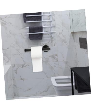 Solustre 6-Piece Bathroom Accessories Set - Stainless Steel 304 Hooks & Holders for Towels Toilet Paper & Slippers - Nail-Free Under Cabinet Storage - Buy Online on GoSupps.com