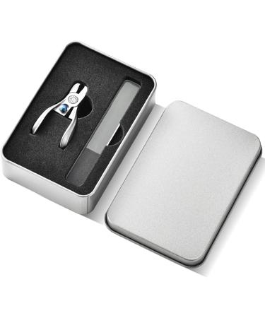 Nail clipper portable mini nail scissors with a collection container Nail Clipper Ultra Sharp Sturdy finger nailzwicker build in nail file for fingernail and toenails