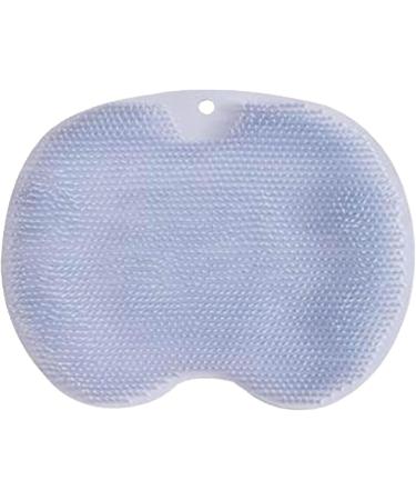Bexdug Footrubber Cleaner Massager - Set of 4 Anti-Slip Foot Scrubbers with Suction Cups for Deep Cleaning and Relaxation - Blue - Buy Online on GoSupps.com