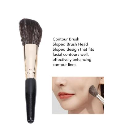 Small Makeup Brushes Set | Soft Fiber Bristles for Easy Powder Application | Ideal for Business Travel (Black - Buy Online on GoSupps.com