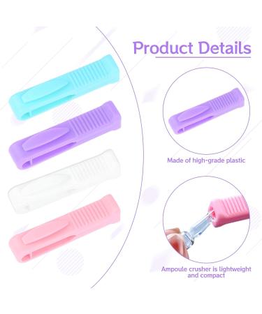 Ampoule Opener 8 Pcs Plastic Vial Opener Glass Ampule Breaker Reusable Ampule Breaker Ampule Cutting Tool Bottle Glass for Nurse Doctor - Buy Online on GoSupps.com