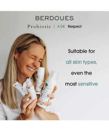 BERDOUES Probiotic Age Respect Smoothing Eye Contour | Organic Anti Aging Treatment for Dark Circles & Puffiness | Hyaluronic Acid Formula for Smooth, Youthful Eyes - Buy Online on GoSupps.com