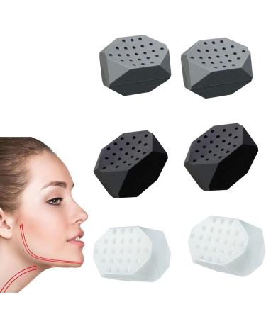Jaw Trainer Silicone Jaw Trainer Jawline Fitness Ball Double Chin Exercise Jaw Muscle Trainer Jawline Exerciser and Jaw Training Face Muscle Trainer Jaw Trainer Neck Strengthening Device