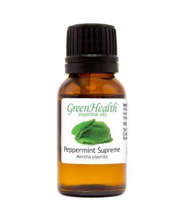 15 ml Peppermint Essential Oil (Mentha Piperita) - 100% Pure & Uncut - GreenHealth