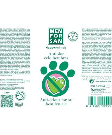 Anti-Odor Spray for Dogs in Heat - Men for San Chien (125 ml) | International Shipping Available - Buy Online on GoSupps.com