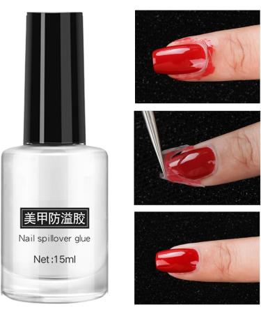  Obesntln Peelable base coat peel-off base layer manicure glue | Peelable gel nail polish base coat for easy removal 15ml squeeze-on for beginners - Buy Online on GoSupps.com
