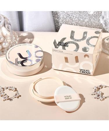 Air Cushion Foundation Cream Waterproof Oil Control Liquid Foundation Concealer Lasting Light Creamy Air Cushion Makeup (Style B) - Buy Online on GoSupps.com