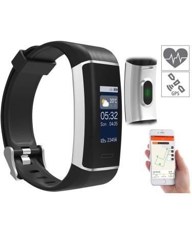 newgen medicals fitness GPS bracelet with XL color display & app for 6 sports IP67