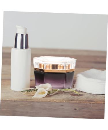 Healeved Cream Jar Glass Cream Container Travel Size Containers Travel Size Jars Skincare Containers Cosmetic Jar Empty Cosmetic Container Small Containers with Lids Powder Container - Buy Online on GoSupps.com