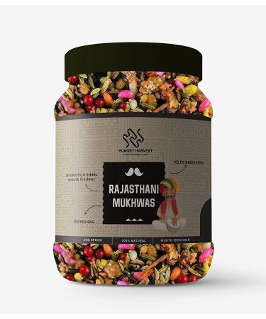 Hungry Harvest Royal Rajasthani mukhwas 150 GMS | Home Made Rajashthani mukhwas Mouth freshener_Packing May Vary