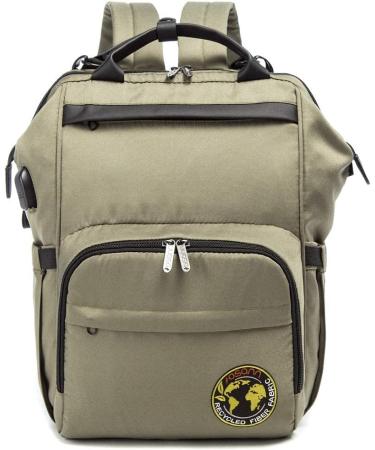 Osann Diaper Backpack - Large Capacity Eco-Friendly Bag with Phone Port & Ample Storage - Ideal for Global Shipping - Buy Online on GoSupps.com