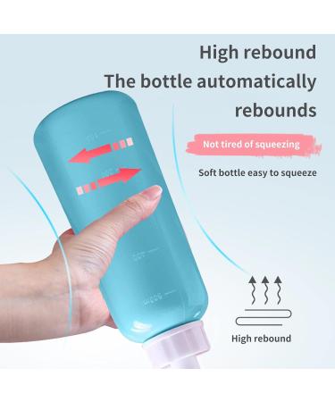 Shop 500ml Portable Peri Bottle for Postpartum Care | Travel Bidet for Women & Babies - Blue - Buy Online on GoSupps.com