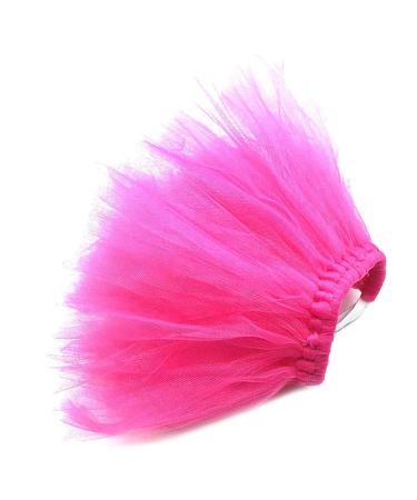 Aivtalk Pet Dog Cat Costume Tutu Skirt Outfit Animal Halloween Party Tulle Clothes S Rose Red