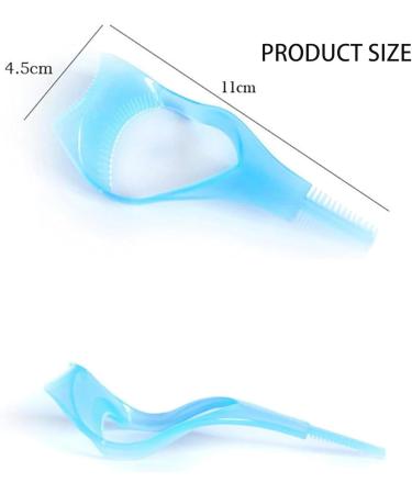 Lashmate Precision Applicator Nyovia Eyelash 3in1 Eyelashes Tools Mascara Shield Applicator Guard False Lash Separator Applicator Brush Conversatioy Eyelash Tool (3PCS Red) - Buy Online on GoSupps.com